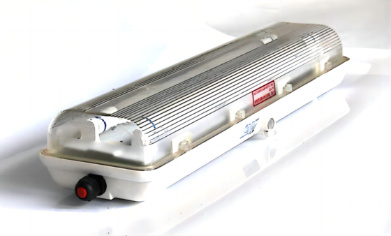IP66 Paslanmaz Çelik LED Patlamaya Dayanıklı Floresan Lamba T5 T8 Tüp Atex