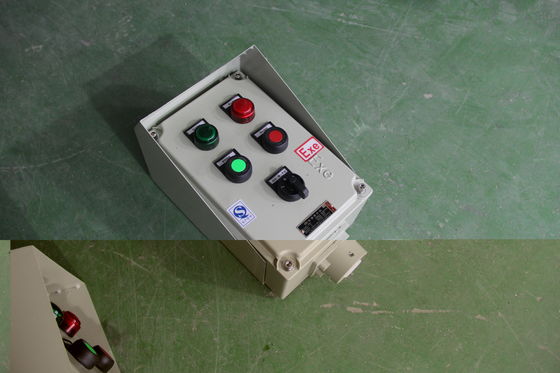 ATEX dökme alaminyum/ paslanmaz çelik 10A Patlama Güvenli Kontrol İstasyonu WF2