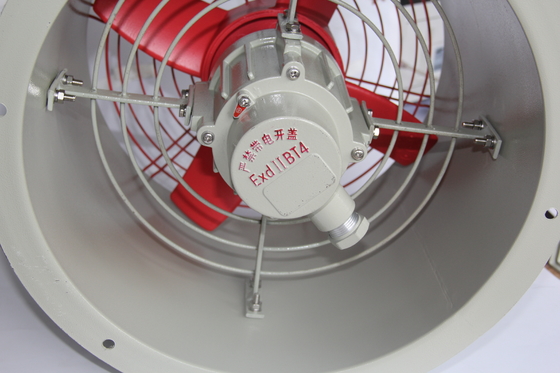 ATEX Sertifikalı Patlamaya Dayanıklı Eksenel Fan | Petrol, Gaz, Kimyasal Bölgeler için Enerji Tasarruflu Endüstriyel Havalandırma