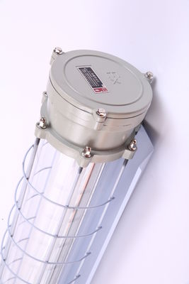 ATEX Patlamaya dayanıklı LED Lineer Işık Fikstürü 100lm/w IP66 Islak Ortamlar için Bölge 21 ve 22 Korozyona Dayanıklı Ex Db Eb IIC T6 Gb, Ex Tb IIIC T80°C Db Dayanıklı