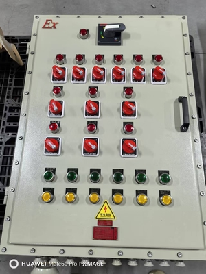 IP65 Patlama Koruması Panel Kutusu Toz Kaplama Donanım Alüminyum ≤225A voltaj patlamaya karşı paneller