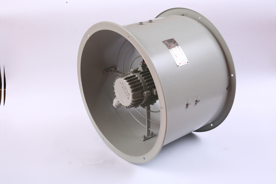 ATEX BAF Aksyal Fan 250-750W IP54 Kimyasal Depolama için 4687 M3/min Patlama Güvenli Havalandırma CFM 2273-18250m3/h Ex Mark Ex Db IIB