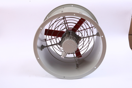 ATEX BAF Aksyal Fan 250-750W IP54 Kimyasal Depolama için 4687 M3/min Patlama Güvenli Havalandırma CFM 2273-18250m3/h Ex Mark Ex Db IIB