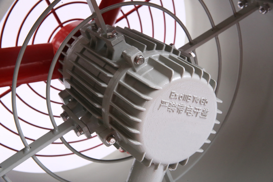 ATEX BAF Aksyal Fan 250-750W IP54 Kimyasal Depolama için 4687 M3/min Patlama Güvenli Havalandırma CFM 2273-18250m3/h Ex Mark Ex Db IIB