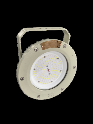 50000hrs Yaşam süresi ATEX CNEX Sertifikalı Patlama Dayanıklı IP66 LED Yüksek Körfez Işığı 100W 150W 200W Petrol Gaz Kimyasal Madencilik Deniz Çevresinde