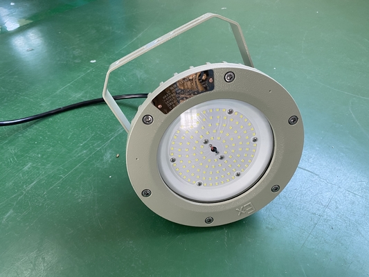 50000hrs Yaşam süresi ATEX CNEX Sertifikalı Patlama Dayanıklı IP66 LED Yüksek Körfez Işığı 100W 150W 200W Petrol Gaz Kimyasal Madencilik Deniz Çevresinde