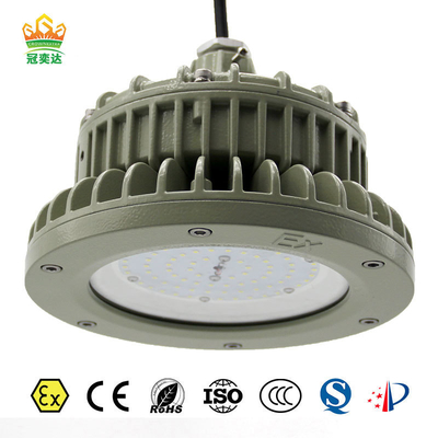 Enerji Tasarruflu Patlamaya Dayanıklı LED Yüksek Tavan Aydınlatma 100-200W ATEX CNEX Onaylı IP66 Petrol Rafinerisi Gaz İstasyonu Kimya Tesisi ve Açık Deniz Platformları İçin