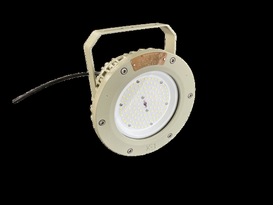 Enerji Tasarruflu Patlamaya Dayanıklı LED Yüksek Tavan Aydınlatma 100-200W ATEX CNEX Onaylı IP66 Petrol Rafinerisi Gaz İstasyonu Kimya Tesisi ve Açık Deniz Platformları İçin