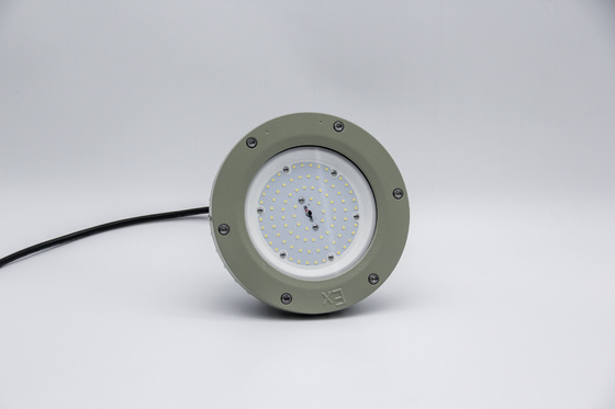 Enerji Tasarruflu Patlamaya Dayanıklı LED Yüksek Tavan Aydınlatma 100-200W ATEX CNEX Onaylı IP66 Petrol Rafinerisi Gaz İstasyonu Kimya Tesisi ve Açık Deniz Platformları İçin