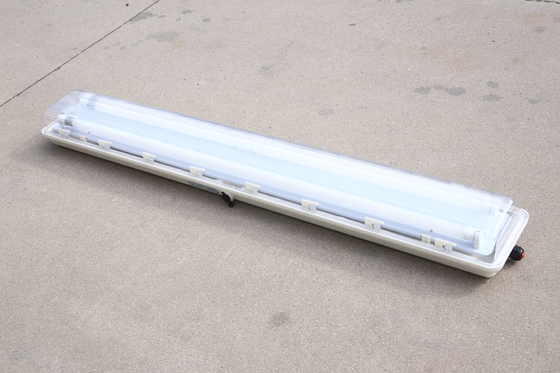 ATEX 1200mm uzunlukta 2*18w çift boru patlama geçirmez LED doğrusal ışık Bölge1 ve 2, Bölge 21 ve 22 için