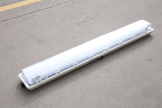 ATEX 1200mm uzunlukta 2*18w çift boru patlama geçirmez LED doğrusal ışık Bölge1 ve 2, Bölge 21 ve 22 için