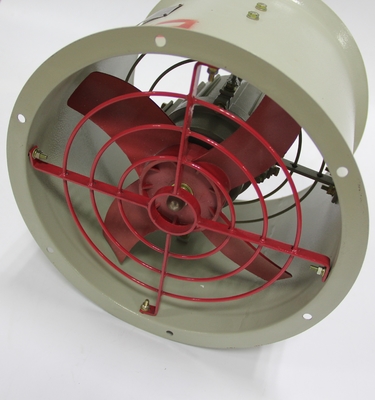 Ex db IIC T4 Gb Patlama geçirmez egzoz fanı, 1450 r/m RPM ve yanıcı gaz havalandırma özelliği