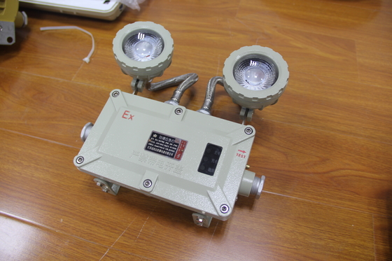 Uzun ömürlü ve dayanıklı yanmaz acil durum ışığı Çalışma süresi 120 min Giriş voltajı 50/60 Hz/24VDC/24VAC/36VDC