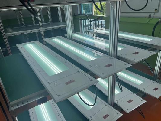 0.6M 1.2M 100LM/W Doğrusal Led Patlama Kanıtlı 36w Endüstriyel Lamba Güvenli T6 LED Çelik Patlama Kanıtlı Doğrusal Işık