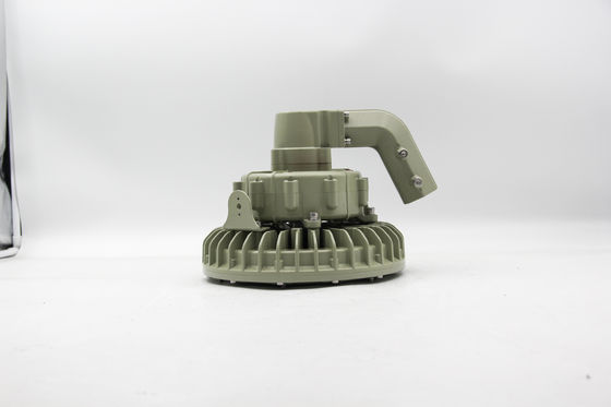 ATEX IECEx 100W 150W 200W Endüstriyel LED Yüksek Tavan Işığı Patlamaya Dayanıklı Lamba Armatürü Alüminyum Gövde 5700K CCT IP66