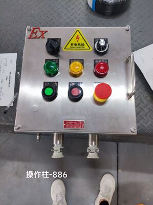 M/G/NPT Özelleştirilebilir Delikli Paslanmaz Çelik Patlamaya Dayanıklı Bağlantı Kutusu Exd II C T6 Gb Ex-Mark