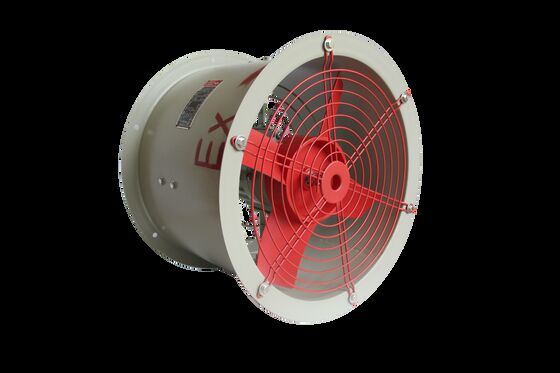 High Efficiency IP66 WFI Aluminum Alloy Louvers Explosion-Proof AC/DC Roof Exhaust Axial Flow Fan ATEX