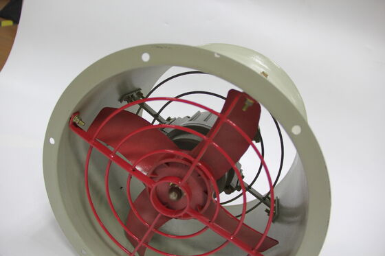 High Efficiency IP66 WFI Aluminum Alloy Louvers Explosion-Proof AC/DC Roof Exhaust Axial Flow Fan ATEX