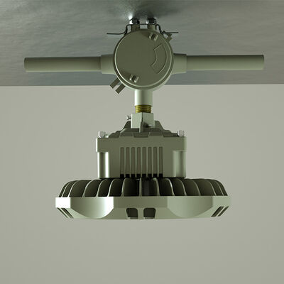 Yürüm süresi 50000 saatten fazla patlamaya dayanıklı yüksek bay aydınlatma cihazı % 20'den az olan, tehlikeli bölge aydınlatma uygulamaları için ideal