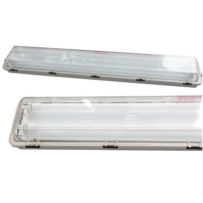 2x48" Patlamaya Dayanıklı LED Tüp Işık – 115lm/W ABS Gövde Tehlikeli Endüstriyel Alanlar için