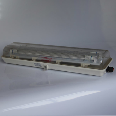 IP66 Paslanmaz Çelik LED Patlamaya Dayanıklı Floresan Lamba T5 T8 Tüp Atex