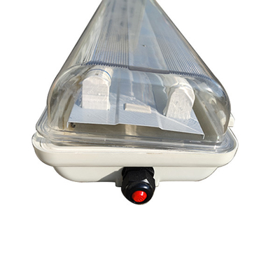 Tehlikeli 100lm/w Patlama Kanıtlı LED Doğrusal Işık Lamba IP66 Endüstriyel 2 Tüplü
