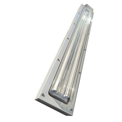 LED patlama geçirmez tüp ışığı 2*18W T5 T8 çift tüp Ip66 su geçirmez floresan lamba 1.2M LED doğrusal ışık