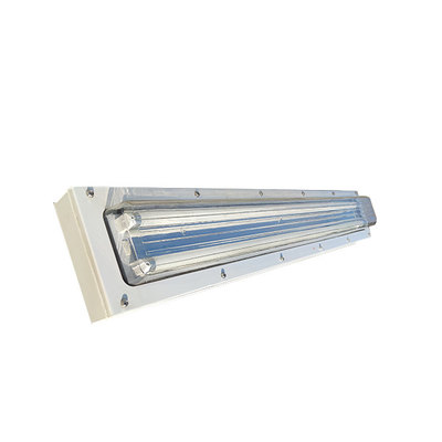 LED patlama geçirmez tüp ışığı 2*18W T5 T8 çift tüp Ip66 su geçirmez floresan lamba 1.2M LED doğrusal ışık