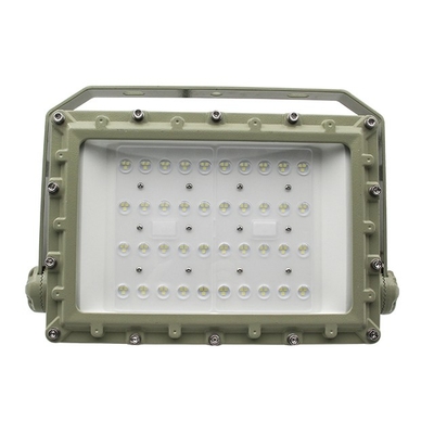 AC100-277V voltaj 50w ve IP66 koruma düzeyi patlamaya dayanıklı petrol gazı ve endüstriyel alanlar için LED sel ışığı