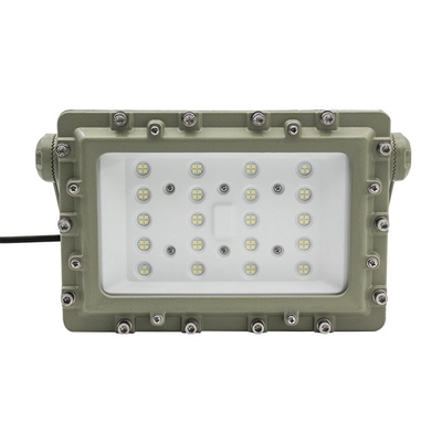 AC100-277V voltaj 50w ve IP66 koruma düzeyi patlamaya dayanıklı petrol gazı ve endüstriyel alanlar için LED sel ışığı
