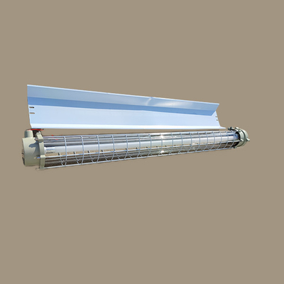 Ip66 1.2M 4Ft Led Doğrusal Patlama Karşıtı Lambalar Endüstriyel 18-36W Çift Tüp Patlama Karşıtı Floresan Işık