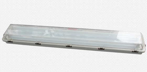 100lm/w Enerji tasarrufu 600mm Patlama Dayanıklı Floresan Işığı IP66 Sınıf Koruması ile 90 dakikalık acil durum süresi