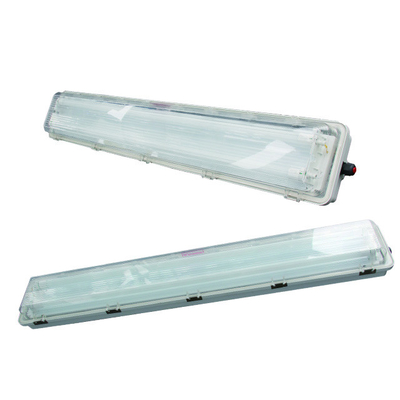 ATEX 1200mm uzunlukta 2*18w çift boru patlama geçirmez LED doğrusal ışık Bölge1 ve 2, Bölge 21 ve 22 için